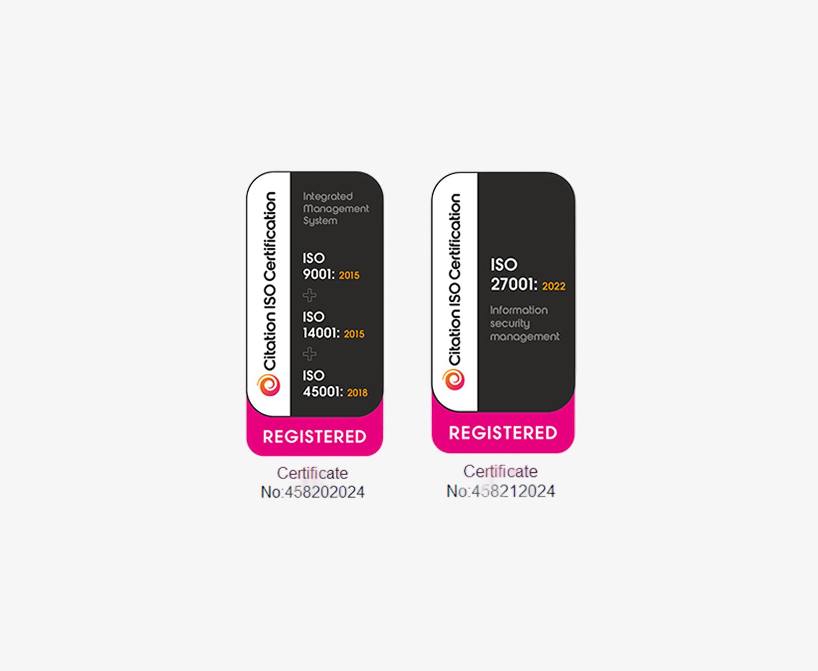 Unity Power has successfully completed ISO Recertification Audits